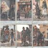 Figurine Liebig - Serie n. 1480 - Kleine Straatambachten Van Voorheen - Edizione Fiamminga 1935