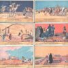Figurine Liebig - Serie n. 1454 - La vie au Sahara - Edizione Francese 1943
