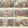Figurine Liebig - Serie n. 1682 - Tournois et joutes - Edizione Belga 1957