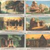 Figurine Liebig - Serie n. 1243 - Monuments de l'Architecture Hindoue - Edizione Belga 1931