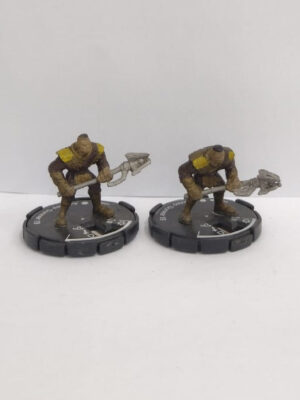 Mage Knight Rebellion - Amotep Gunner #049 - n. 2 Mini Figure cm 4 - WizKids (2000)