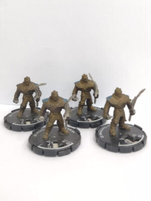Mage Knight Rebellion - Altem Guardsman #059 - Lotto n. 4 Mini Figure cm 4 - WizKids (2000)