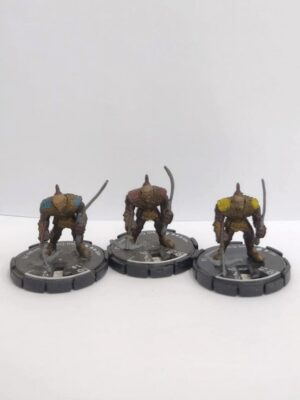 Mage Knight Rebellion - Utem #001 #002 #003 - Mini Figure cm 4 - WizKids (2000)
