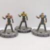 Mage Knight Rebellion - Woodland Scout #013 #014 #015 - Mini Figure cm 4 - WizKids (2000)