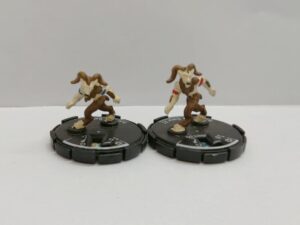Mage Knight Dungeons - Satyr #023 #024 - Mini Figure cm 3 - WizKids (2001)