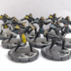 Mage Knight Rebellion - Crystal Bladesman #019 #020 Ranger #023 - Lotto n. 8 Mini Figure cm 4 - WizKids (2000)