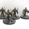 Mage Knight Rebellion - Utem Guardsman #005 #006 - Lotto n. 4 Mini Figure cm 4 - WizKids (2000)
