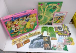 Giochiamo con Biancaneve e i sette nani - Disney Gioco da Tavolo Vintage - Editrice Giochi (1992)