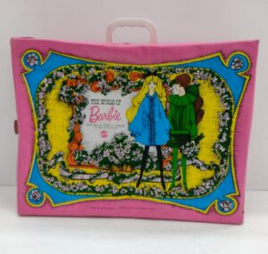 The world of Barbie Double Doll Case - Valigetta Vuota NON Completa - Vintage 1968 Mattel Canada 1007
