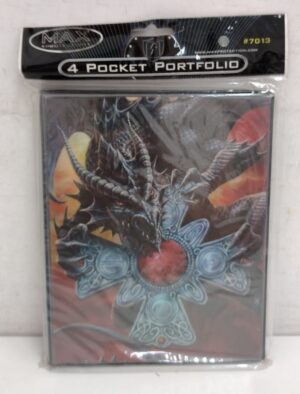 Portacard Curse of Arastold Album Max Protection 4 Pocket Portfolio