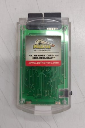 Memory Card 4X per Sega Dreamcast - Pelican Accessories NON TESTATA