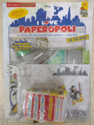 Disney I love Paperopoli n. 8 (Fascicolo + Gadget) Soci e Presidenti - Centauria Panini Comics