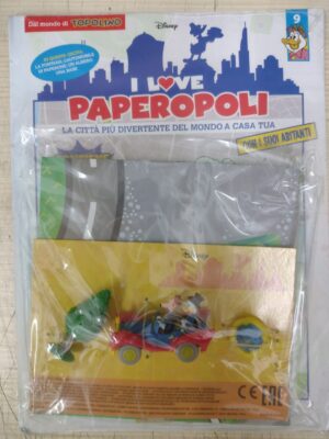 Disney I love Paperopoli n. 9 (Fascicolo + Gadget) La fontana del parco - Centauria Panini Comics