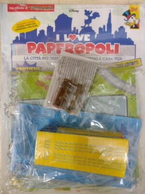 Disney I love Paperopoli n. 30 (Fascicolo + Gadget) La stampa cittadina - Centauria Panini Comics