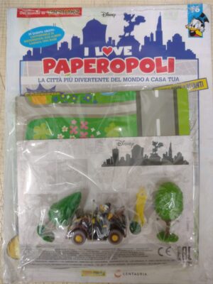 Disney I love Paperopoli n. 16 (Fascicolo + Gadget) L'automobile di Rockerduck - Centauria Panini Comics