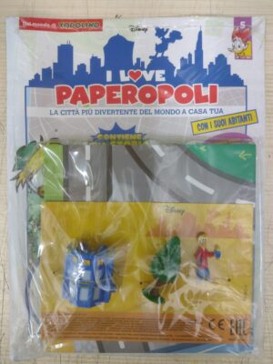 Disney I love Paperopoli n. 5 (Fascicolo + Gadget) Cervelloni a Paperopoli - Centauria Panini Comics
