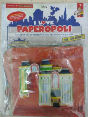 Disney I love Paperopoli n. 7 (Fascicolo + Gadget) Il club dei miliardari - Centauria Panini Comics