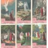 Figurine Liebig - Serie n. 1225-1226-1227 - La Divine Comedie - Edizione Belga