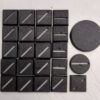 Citadel Base con fessura in plastica - Lotto 23 Pezzi per Warhammer - GW Games Workshop