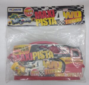 Maxipista Mini 4WD Turbo + Lanciatore - Pominter 2005 - Pista Auto da abbinare