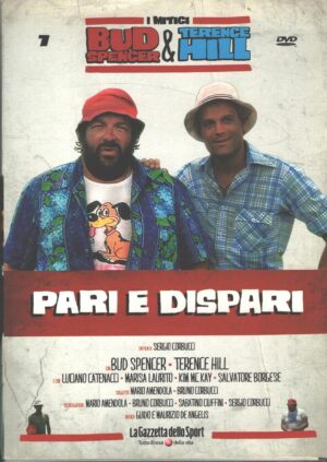 Pari e dispari - DVD I Mitici Bud Spencer & Terence Hill (vol. 7) con Slipcase - Versione da edicola - DVD in Italiano