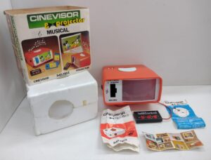 Mupi Cinevisor & Projector Musical art. 2047 con Scatola Originale NON TESTATO