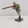 Soldato Fanteria Tedesca Prima Guerra Mondiale Lineol - Figura in Pasta 7 cm - Vintage anni '30-'40 Masse Figur Vorkrieg