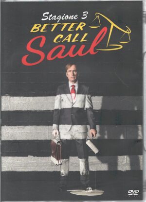 Better Call Saul - Stagione 3 Completa (3 DVD) (Episodi 1-10) DVD in Italiano