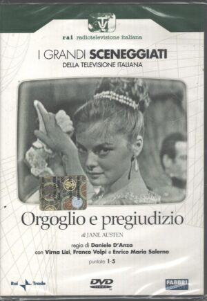 Orgoglio e Pregiudizio - Miniserie Completa DVD RAI (Episodi 1-5) (2 DVD) Grandi Sceneggiati Rai - Versione da edicola - DVD in Italiano