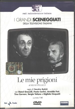 Le mie prigioni - Miniserie Completa DVD RAI (2 DVD) (Episodi 1-4) Grandi Sceneggiati Rai - Versione da edicola - DVD in Italiano