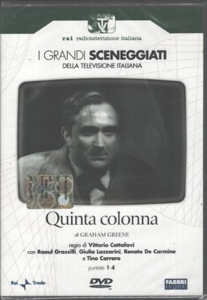 Quinta colonna - Miniserie Completa DVD RAI (Episodi 1-4) (2 DVD) Grandi Sceneggiati RAI - Versione da edicola - DVD in Italiano