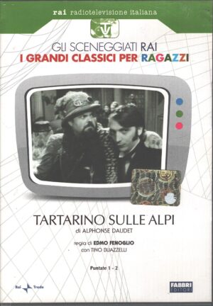 Tartarino sulle Alpi parte prima - Miniserie DVD RAI (Episodi 1-2) Sceneggiati RAI Grandi Classici per Ragazzi – Verisone da edicola – DVD in Italiano
