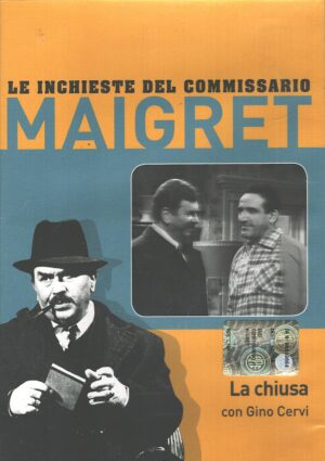 La Chiusa (Gino Cervi) - DVD Le Inchieste del Commissario Maigret - Versione da edicola - DVD in Italiano