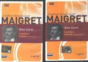 L'ombra cinese - Prima e Seconda Parte - DVD Le Inchieste del Commissario Maigret (Gino Cervi) - (2 DVD) Versione da edicola - DVD in Italiano