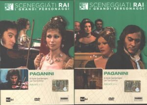 Paganini - Miniserie Completa DVD RAI (2 DVD) (Episodi 1-4) Sceneggiati RAI Grandi Personaggi - Versione da edicola - DVD in Italiano