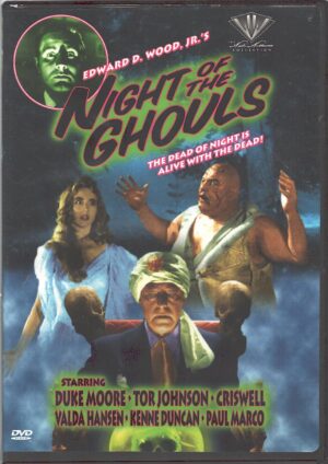 Night of the Ghouls - DVD Edizione Stati Uniti NTSC Regione 1, Lingua Inglese