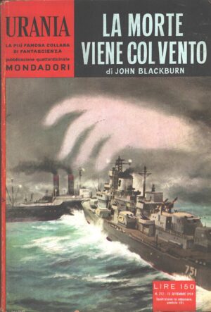 La morte viene col vento di John Blackburn - Urania n. 212 ed. Mondadori