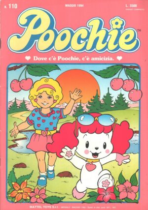 Rivista Poochie n. 110 - Maggio 1994 by Mattel ed. Mondadori