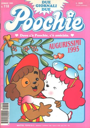 Rivista Poochie n. 118 - Gennaio 1995 by Mattel ed. Mondadori
