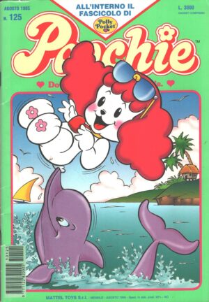 Rivista Poochie n. 125 - Agosto 1995 by Mattel ed. Mondadori (Con inserto Polly Pocket)