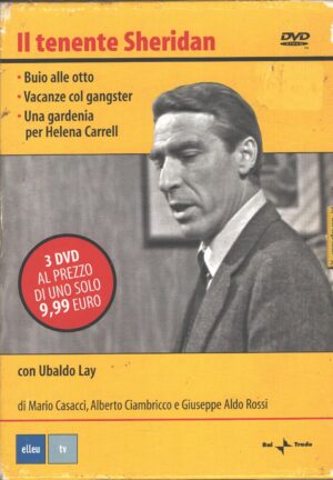 Il Tenente Sheridan (Buio alle otto, Vacanze gol gangster, Gardenia per Helena) (3 DVD) con Cofanetto - Versione da edicola - DVD in Italiano
