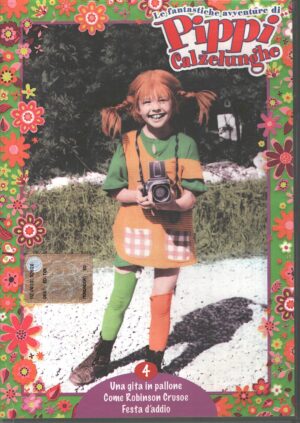 Le fantastiche avventure di Pippi Calzelunghe  DVD vol. 4 (Episodi 10-12) Versione da edicola - DVD in Italiano