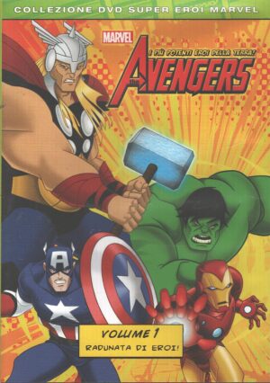 The Avengers i più potenti eroi della terra DVD (vol. 1) (Episodi 1-7) DVD in Italiano