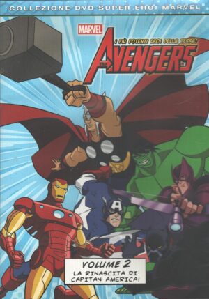 The Avengers i più potenti eroi della terra DVD (vol. 2) (Episodi 8-13) DVD in Italiano