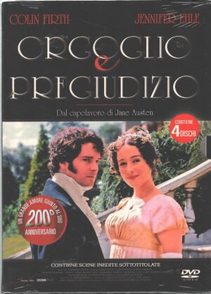 Orgoglio e pregiudizio (Colin Firth) - 200° Anniversario (4 DVD) con Cofanetto - DVD in Italiano