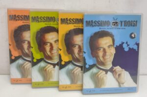 Massimo Troisi in TV - Raccolta Completa (4 DVD) SENZA Cofanetto - Versione da edicola - DVD in Italiano