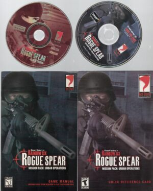 Tom Clancy's Rainbow Six Rogue Spear (2 dischi) - Videogioco PC in Italiano (SENZA Custodia)