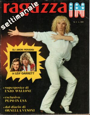 Rivista Ragazza In n. 2 del 2 Gennaio 1980 - con Poster di Enzo Avallone ed. Lady M