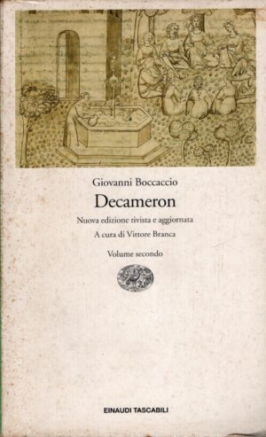Il decameron (volume secondo) di Boccaccio, Giovanni ed. Einaudi