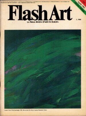 Rivista Flash Art n. 113 - Aprile 1983 ed. Giancarlo Politi Editore